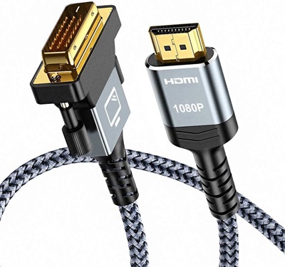 Capshi HDMI to DVI Adapter Cable