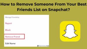 How to Remove Someone From Your Best Friends List on Snapchat
