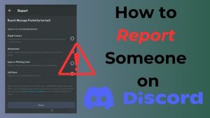 How to Report a User on Discord