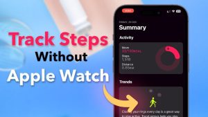 How to track steps on apple watch