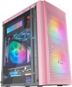 MARSGAMING Computer Case Pink
