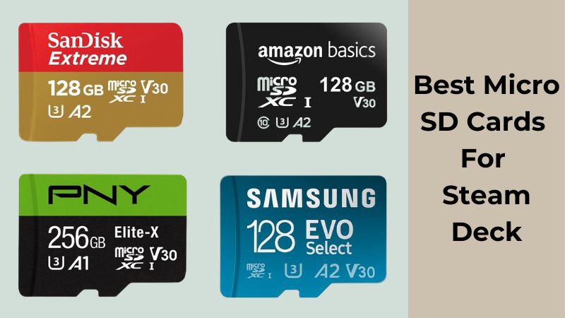 The best microSD cards for the Steam Deck