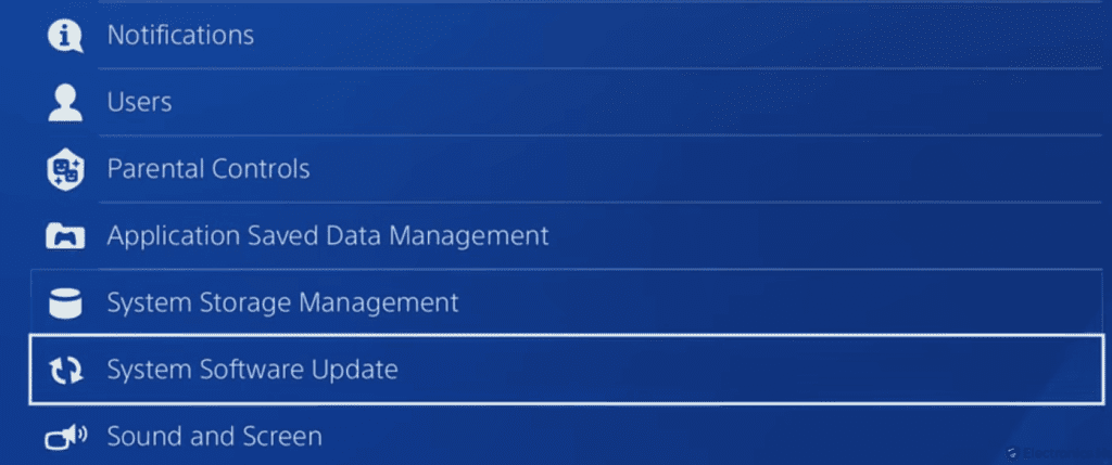 System Software Update