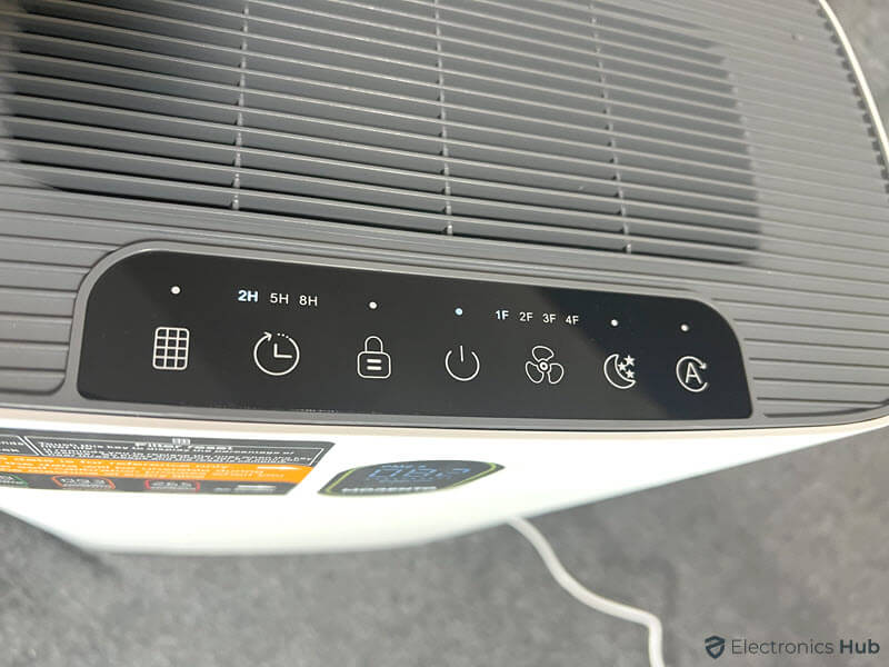 MORENTO Air Purifier Features