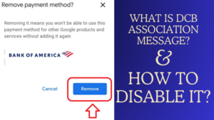 What is DCB Association Message and How to Disable it