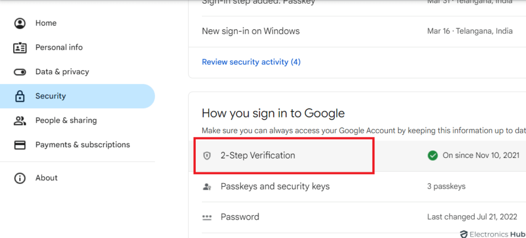 how to turn off 2 step verification on gmail