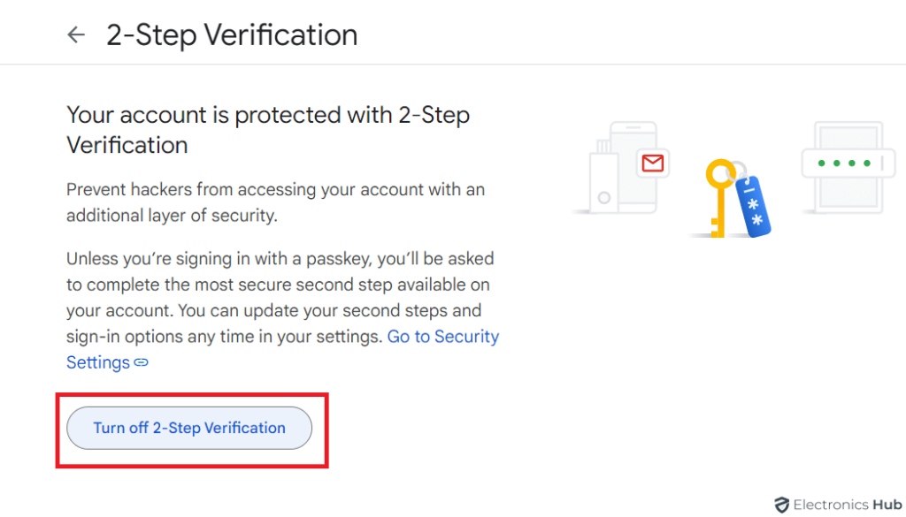 how do you turn off 2 step verification on gmail