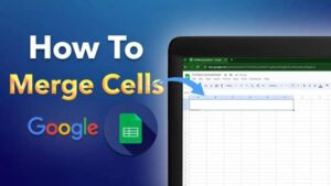 How to merge cells