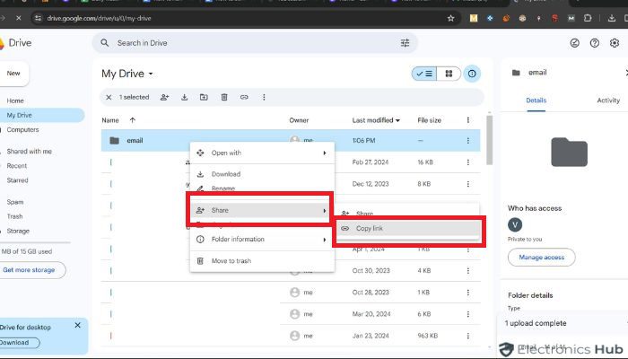 how send large files via gmail