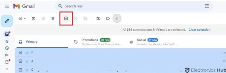 How To Mark All Emails As Read In Gmail?