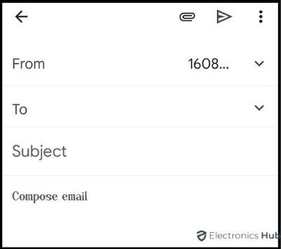 create table in gmail app