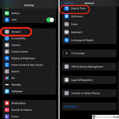 Set Perfect Date & Time to get rid of FaceTime Issues