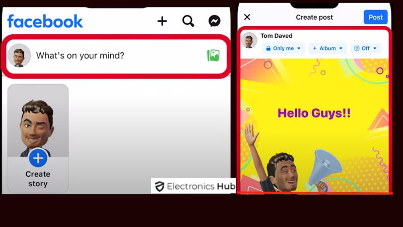 how to find draft post in Facebook