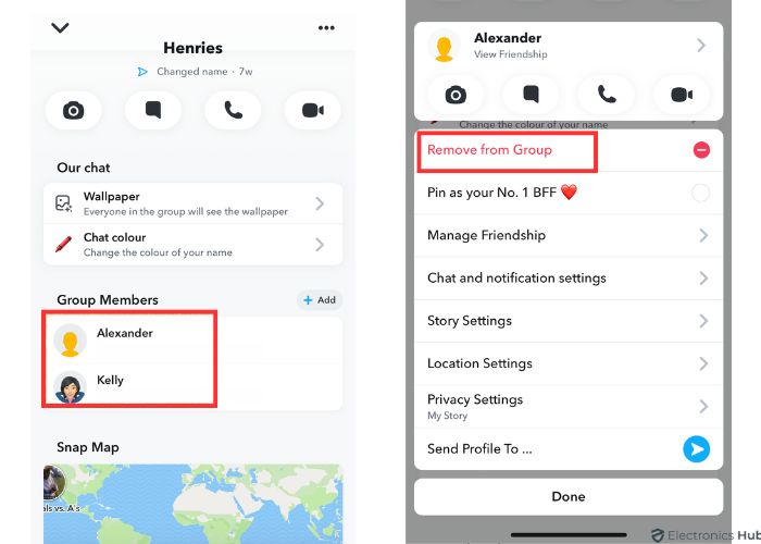 How To Remove Someone From Your Friends List On Snapchat?