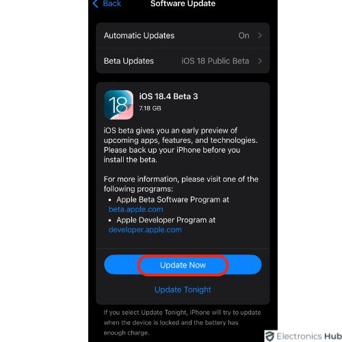 Update iOS to fix FaceTime - iPhone