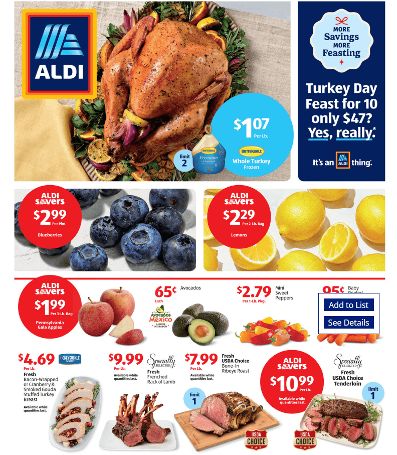 ALDI Weekly Ads This Week Nov 27 - Dec 03