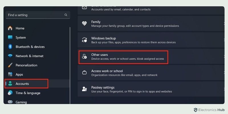 Access “Other Users” -file explorer won't open