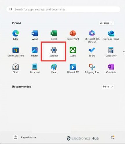 Access Computer Settings - Gmail