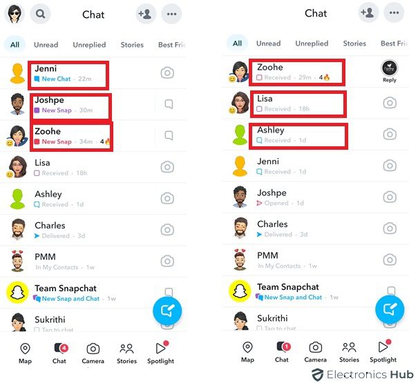 Snapchat Status Received vs. Delivered Explained