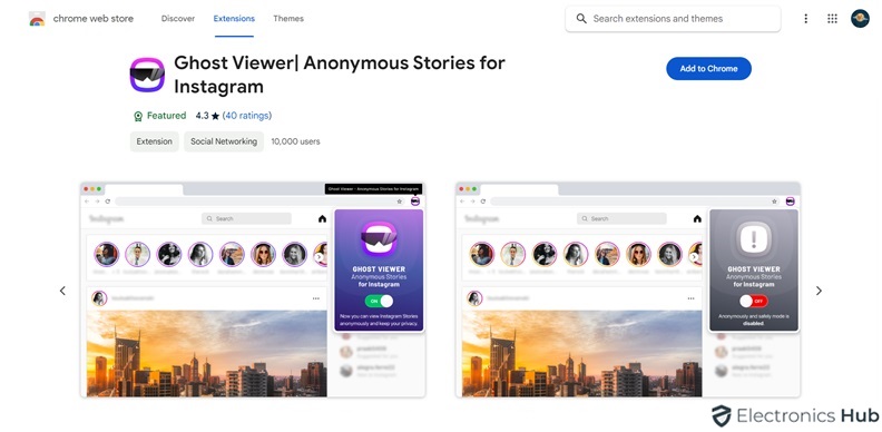 Ghost viewer - view anonymously on Instagram