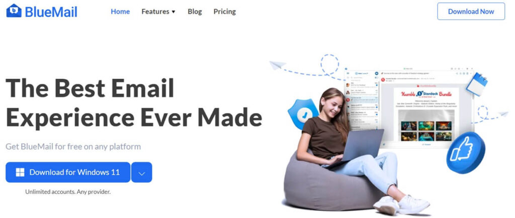 Blue Mail - Optimal email per device
