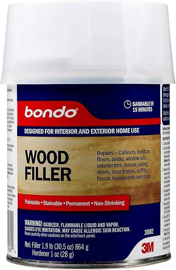 Wood Filler-Bondo