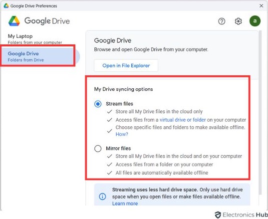 how to backup in google drive
