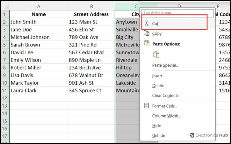 How To Move Columns In Excel? - 4 Easy Ways