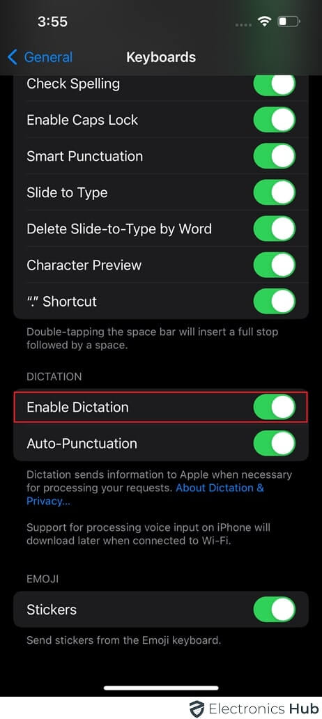 Enable Dictation-Transcribing Video Content