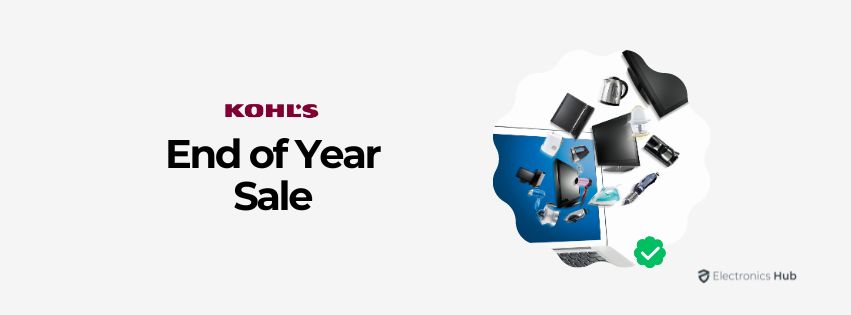 Kohl's Upcoming Sale End of Year Sale