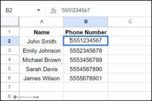 How To Format Phone Numbers In Google Sheets?