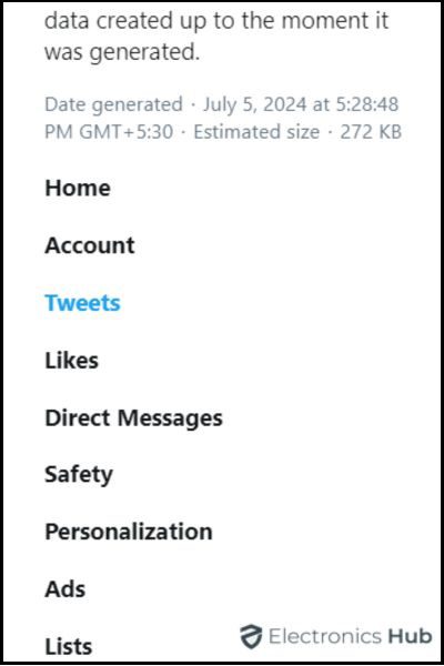 Exploring Other Data-archiving twitter Tweets