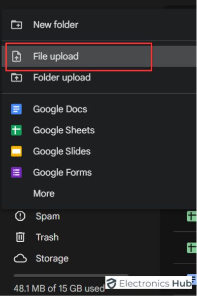 File Upload - archive of tweets