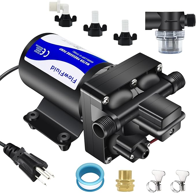 FlowFluid Water Pressure Booster Diaphragm