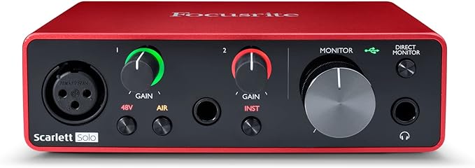 Focusrite Scarlett Solo 3rd Gen Audio Interface