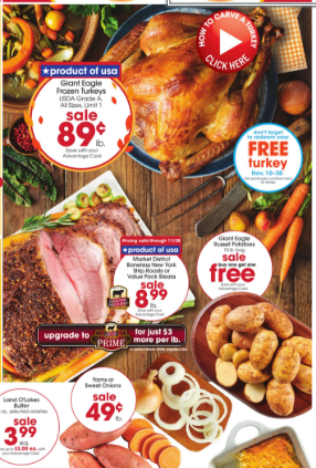 Giant eagle Weekly Ads This Week (Nov 28 - Dec 04)