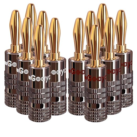 Goaycer Banana Plugs