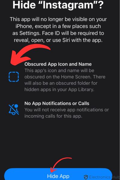 Hide Prompt - iOS 18