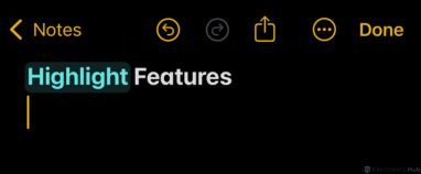 Highlight Color -iOS 18