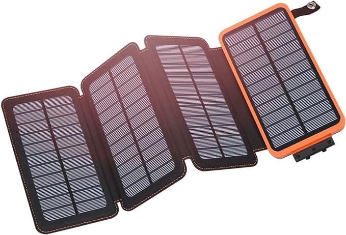 Hiluckey 25000mAh Solar Charger