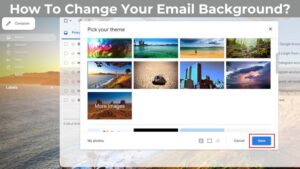 How To Change Your Email Background
