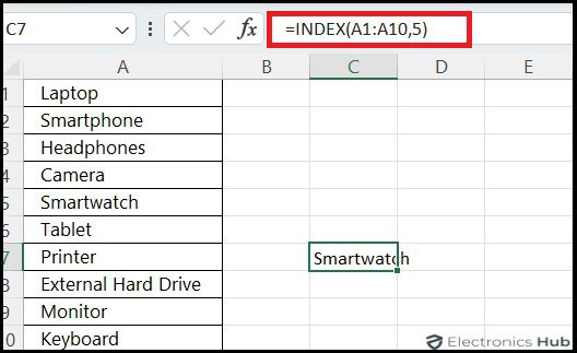 How To Use Index And Match Formula in Excel?