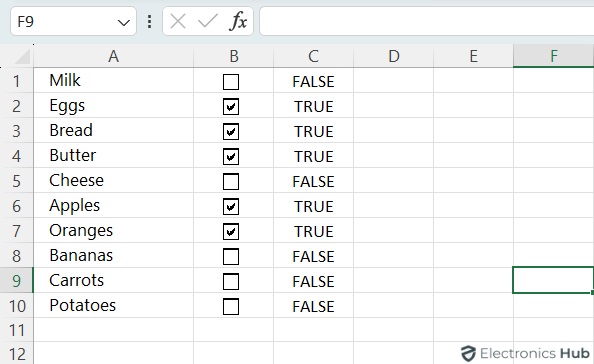 Insert Multiple Checkboxes In Excel