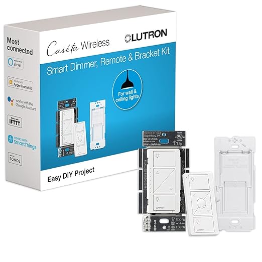 Lutron Caseta Smart Lighting Dimmer Switch