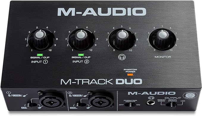 M-Audio M-Track Duo Audio Interface