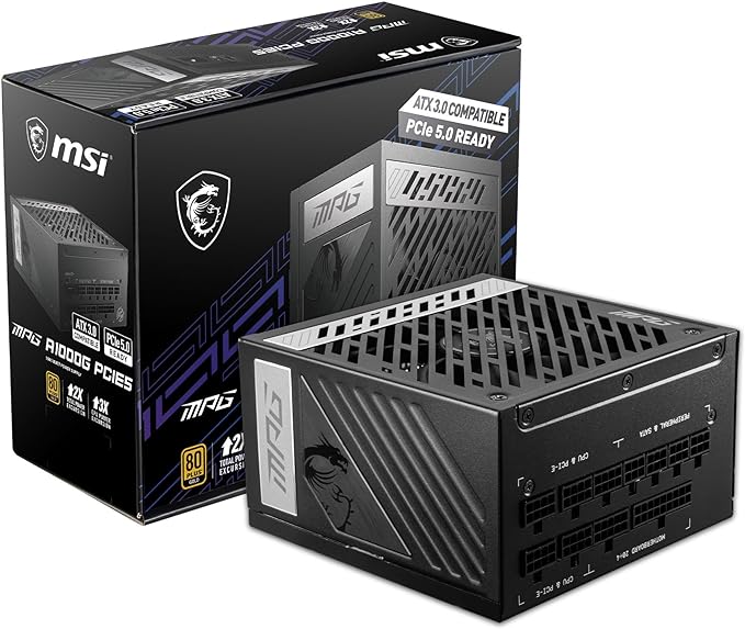 MSI MPG A1000G Power Supply