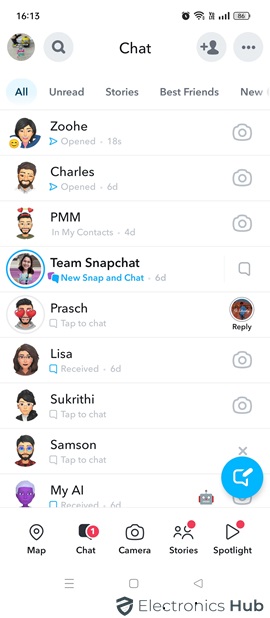 Opened & Received Icons - What's Opened Mean on Snapchat