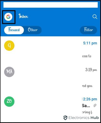 Profile picture-how change outlook password