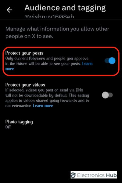 Protect your posts.-Archiving Twitter Posts