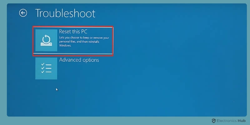 Reset This PC - getting windows ready how long to wait